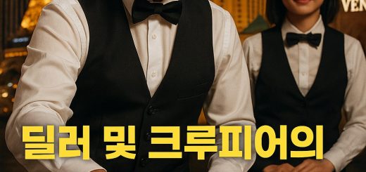 딜러 및 크루피어의 역할과 전문성 카지노 게임