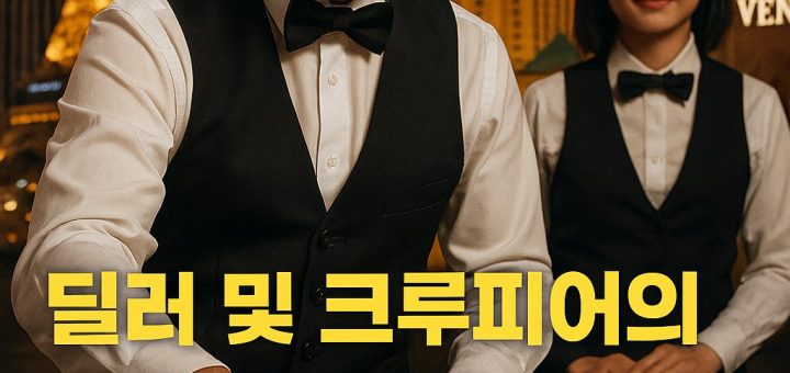 딜러 및 크루피어의 역할과 전문성 카지노 게임